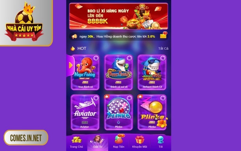 Nền tảng cung cấp nhiều trải nghiệm giải trí thú vị